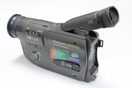 Panasonic vhs camcorder rx - panasonic, vhs-c