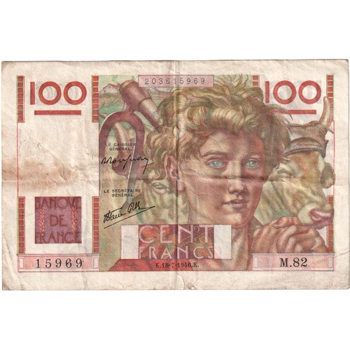 Frankreich 100 francs jeune - frankreich,,