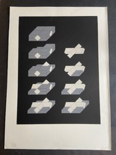 Erwin Heerich Orig.-Siebdruck