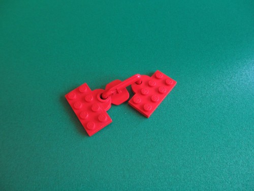 Lego hakenkupplung rot lok - lok, zug