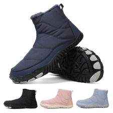 Herren Damen Winterstiefel Warm gefütterte Schneestiefel Kurzschaft Stiefel Boot