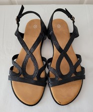 Damen Sandalen 38 schwarz sehr gut