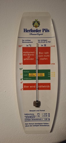 Herforder pils thermometer - herforder,