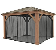 Moskitonetz Insektennetz Westmann Pavillon Devon Insektenschutz 12x14 Netz