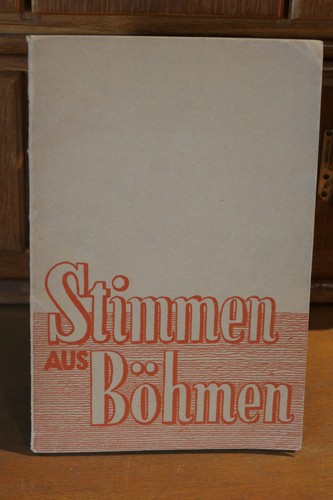 Stimmen aus böhmen - böhmen., eine