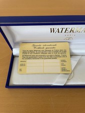 Waterman Paris Vintage Box
