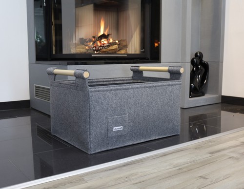 Premium kaminkorb filz - premium,