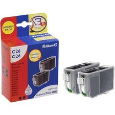 Pelikan Multipack C26/26 für Canon PGI-5BK