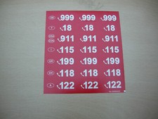 Playmobil, PL673, Aufkleber