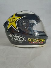 Seltener X-Lite Lorenzo Rockstar Replik Helm - Weltmeister Eneos Yamaha Motogp