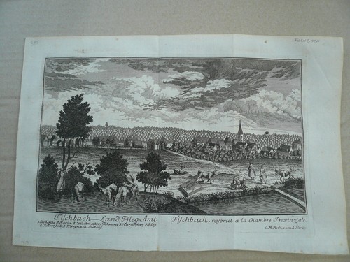 Fischbach anno 1760 - fischbach,, 1760,