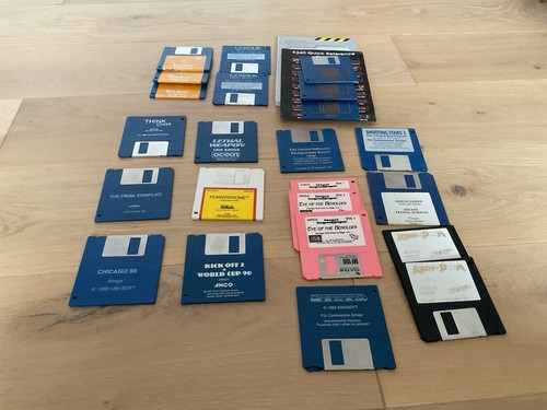Commodore amiga disketten - commodore,