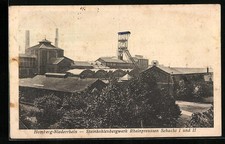 AK Homberg /Niederrhein, Steinkohlenbergwerk Rheinpreussen, Schacht I und II 