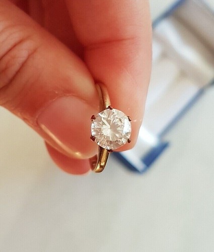 Damen ring verlobungsring - damen, echt
