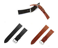 Uhrenarmband Echt Leder 18mm 19mm 20mm 21mm 22mm 23mm  , flach