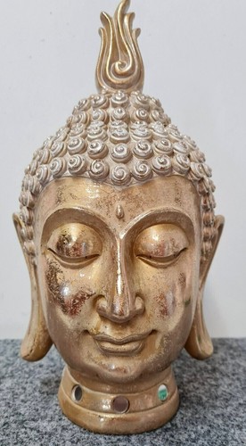 Buddha kopf gold spiegel deko - kopf,