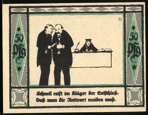Notgeld mülsen jakob - notgeld,