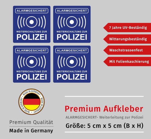 Aufkleber polizei - aufkleber,