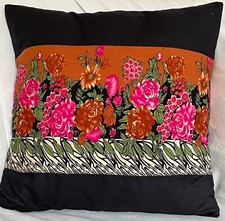 Afrikanisch Orange Blumendruck