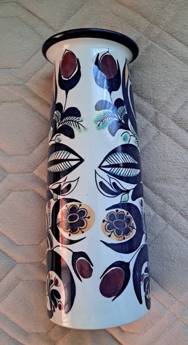 Royal copenhagen fajance vase - royal,