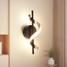 LED Wandlampe Wellenform