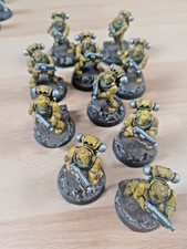 Warhammer40k, Horus Heresy, Imperial Fists,10 Mk IV Marines,Schulterpanzer fehlt