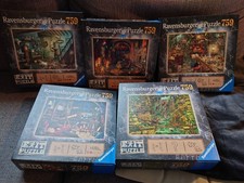 5 x Ravensburger Exit Puzzle