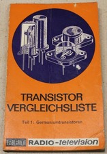 Transistor Vergleichsliste
