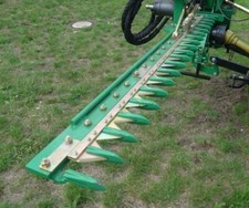 Heckenschere 1,80M für Kleintraktoren und Frontlader – Ideal für Sträucher, Heck