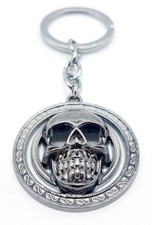 Schlüsselanhänger Totenkopf K1421 Skull Biker Harley Steam Punk Odin Schmuck 