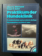 Praktikum der Hundeklinik, 9. Auflage, 2001, gebundene Ausgabe