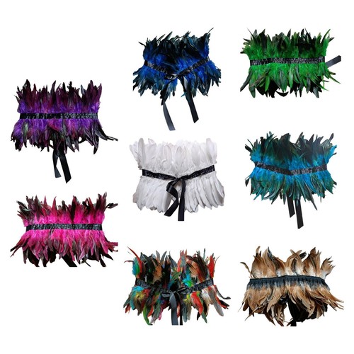 Falsche feder shrug shawl - falsche,