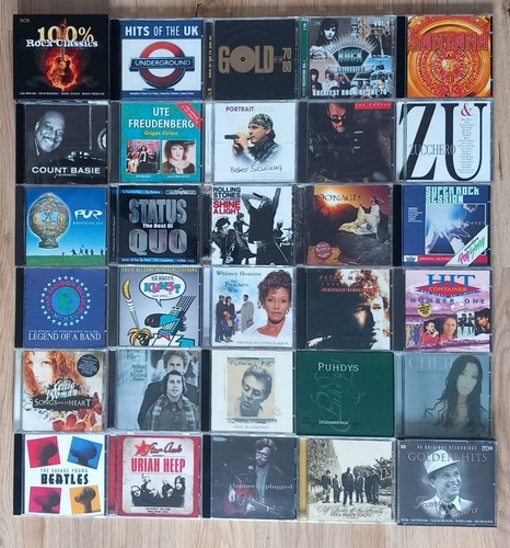 Sammlung rock pop - cd, rock,