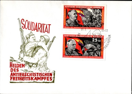 Ddr ersttagsbrief helden - -, des