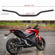 Schwarz Motorrad Lenker 28mm 1