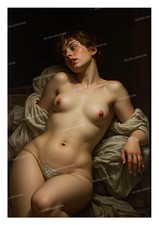 Frau Malerei, Öl Gemälde