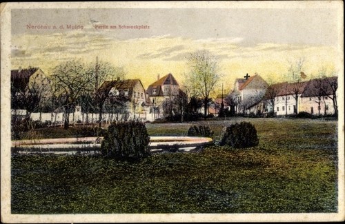 Postcard nerchau grimma - nerchau, in