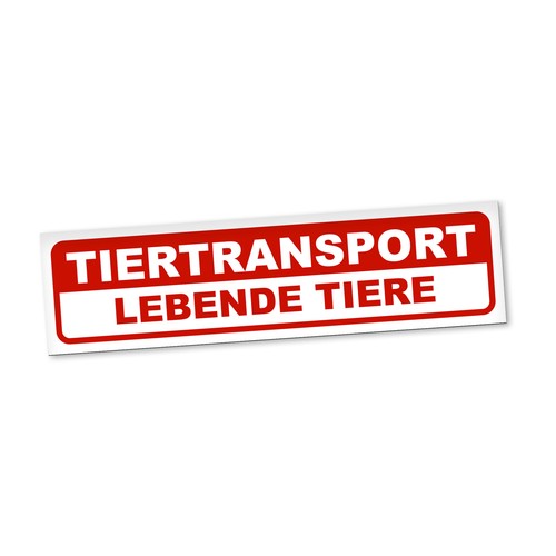 Tiertransport magnetschild - tiertransport,