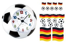 Fußball Wecker + Sticker