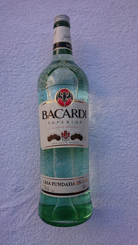 Bacardi rum ron carta - rum, 37,5%