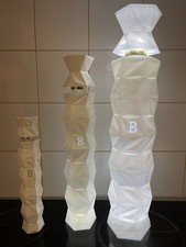 3er Set Belvedere 10 Leerflaschen - 20cl, 70cl, 1,75l