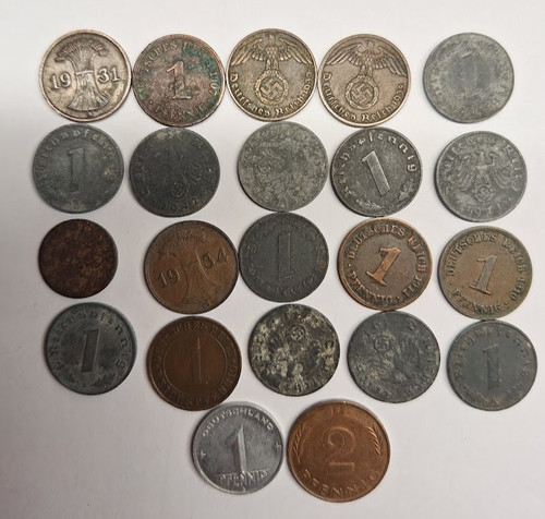Pfennig münzen 1907 20 - ab, 1907;