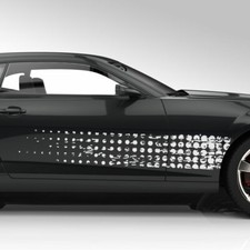 Seitendekor Set Auto Aufkleber