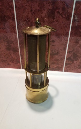 Bergbau grubenlampe messing - bergbau,