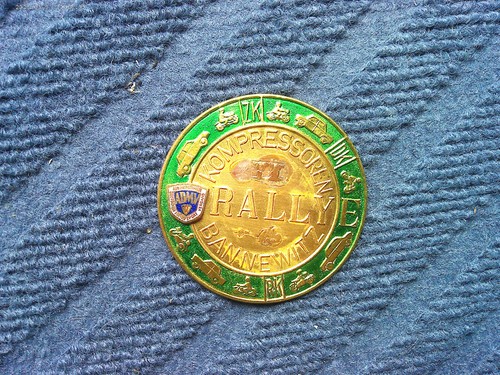 Plakette kompressoren ralley - plakette, "