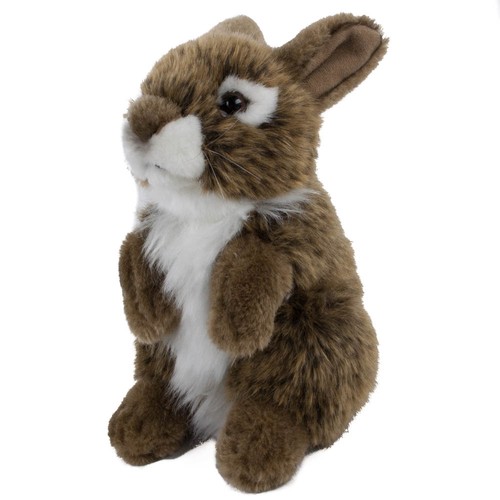 Kuscheltier hase dunkelbraun - kuscheltier,