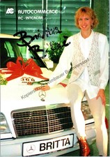 Original Autogramm Britta