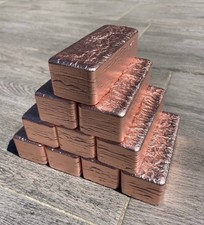 10x 1kg Kupferbarren 99%