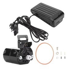 Nähmaschinenmotor Kit Ersatz Motor mit Fußpedal für Nähmaschine Zubehör Set 180W