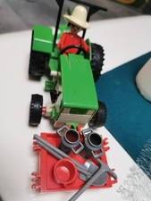 Playmobil Traktor mit Bauer
